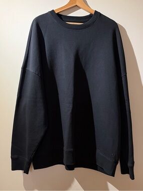 AllSaints Men's Black Crewneck Sweatshirt